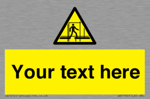 Custom Scaffold Incomplete Sign